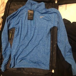 Nike running half zip long sleeve